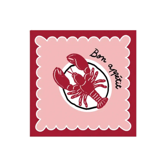 OPJET RED LOBSTER NAPKIN 20ct