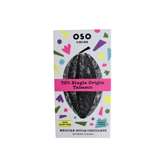 OSO CACAO SINGLE-ORIGIN TABASCO 70% 48g