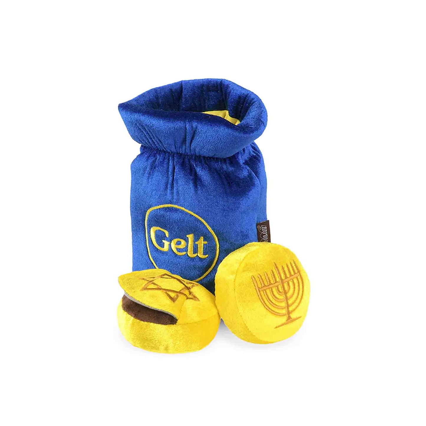 P.L.A.Y. PAWNUKKAH GELT-Y TREATS HOLIDAY DOG TOY
