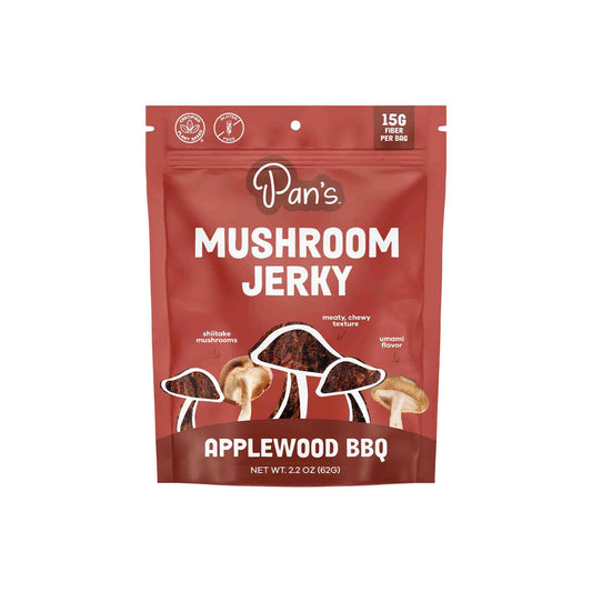 PAN'S MUSHROOM JERKY APPLEWOOD BBQ 62g