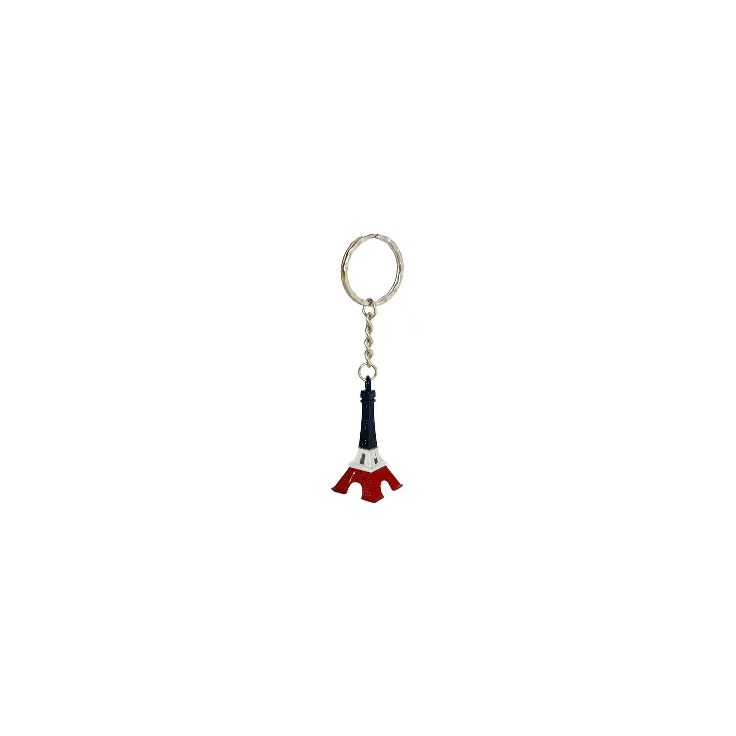 PARICI MINI EIFFEL TOWER KEYCHAIN - TRICOLOR
