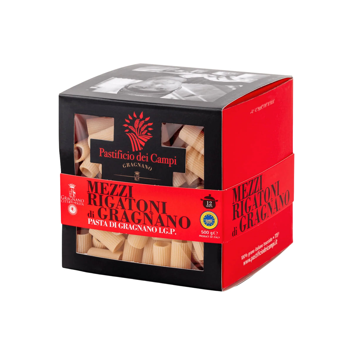 PASTIFICIO DEI CAMPI MEZZI RIGATONI DI GRAGNANO 500g