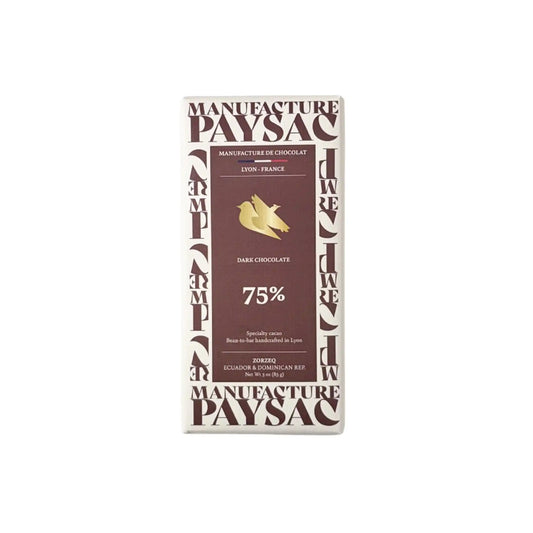 PAYSAC ZORZEQ 75% DARK CHOCOLATE BAR 85g