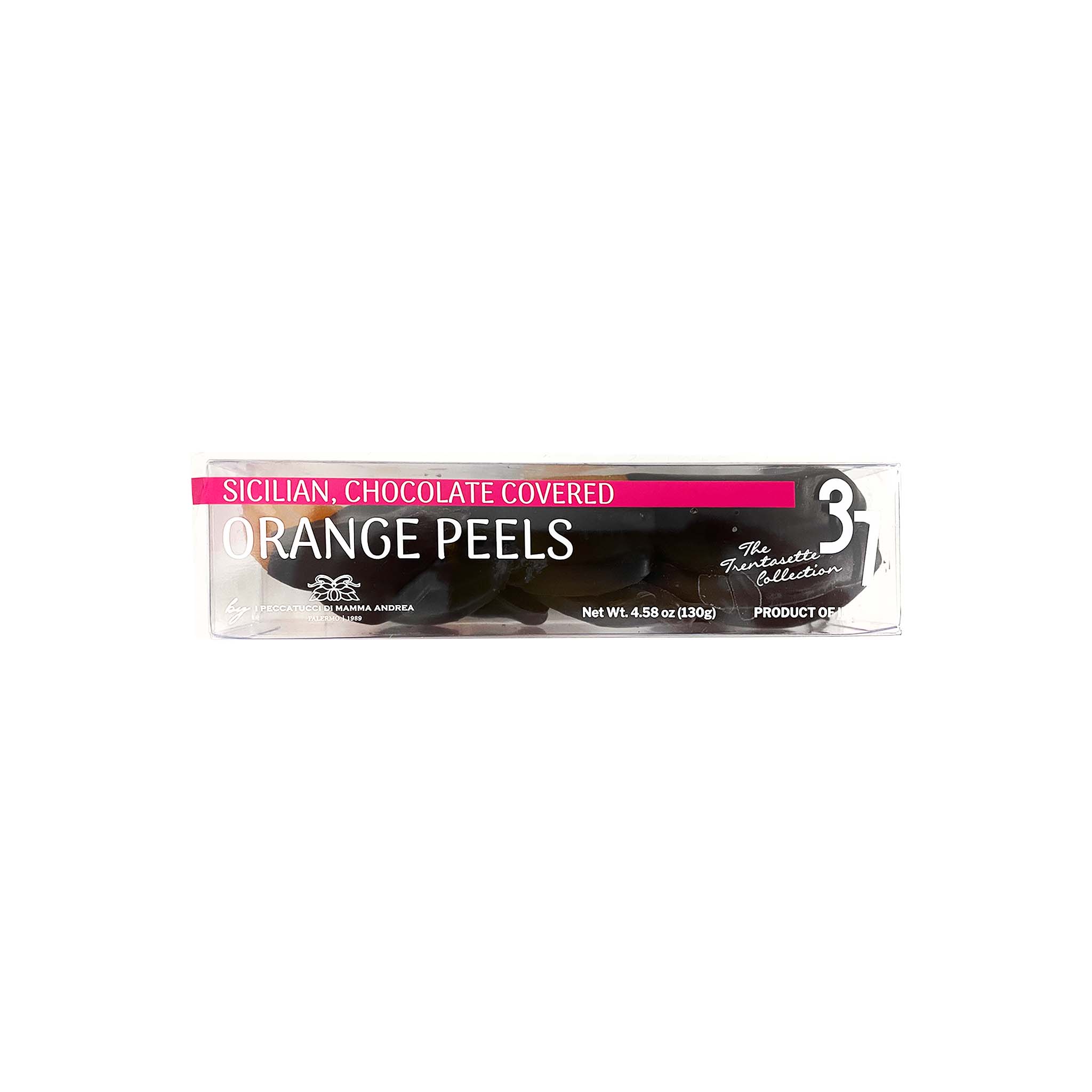 PECATUCCI DI MAMMA ANDREA CHOCOLATE ORANGE PEELS 4.58oz – monsieur