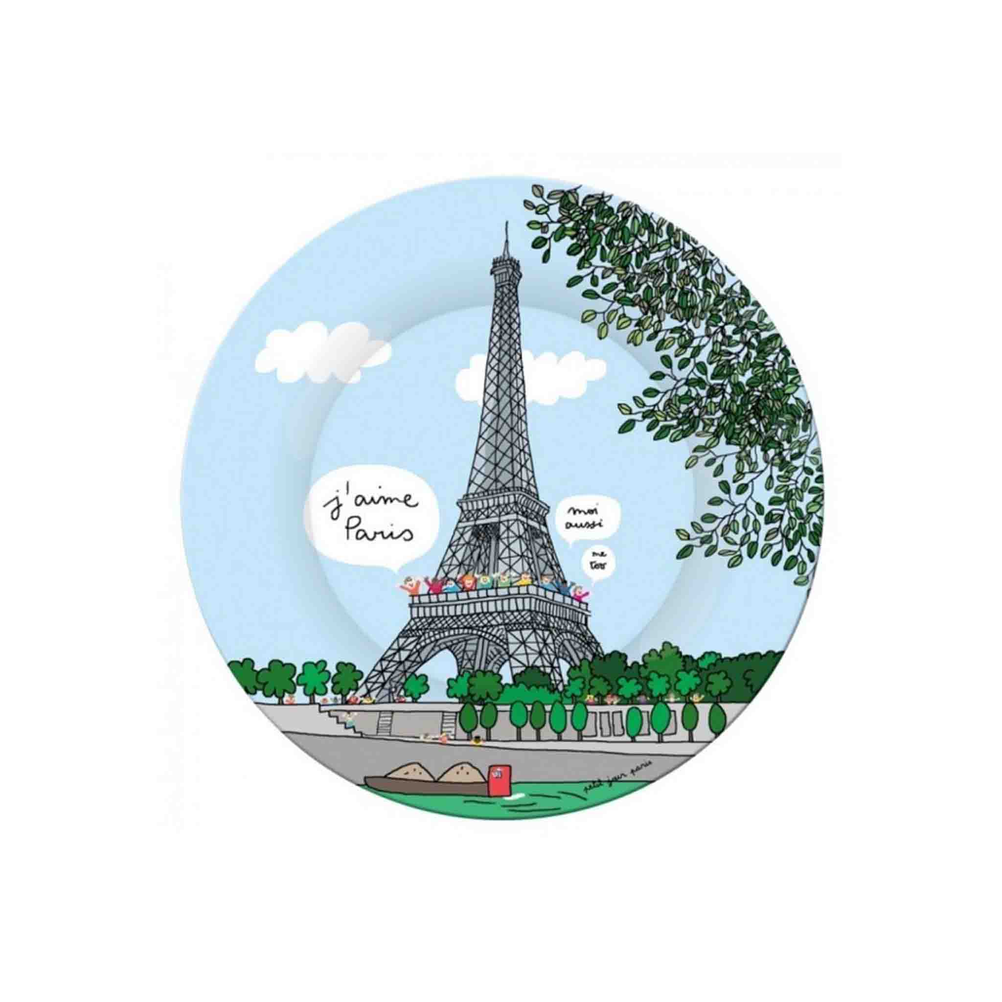 新品未使用 Le Petit Atelier de Paris プレート① PETITJOURPARISEIFFELTOWERDESSE