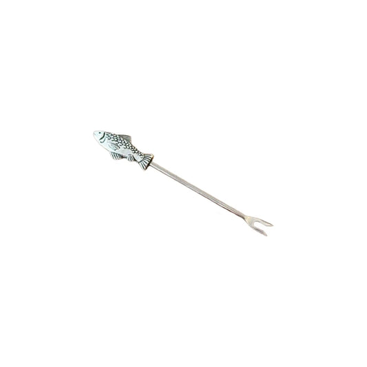 PEWTER FISH HORS D'OEUVRE PICK
