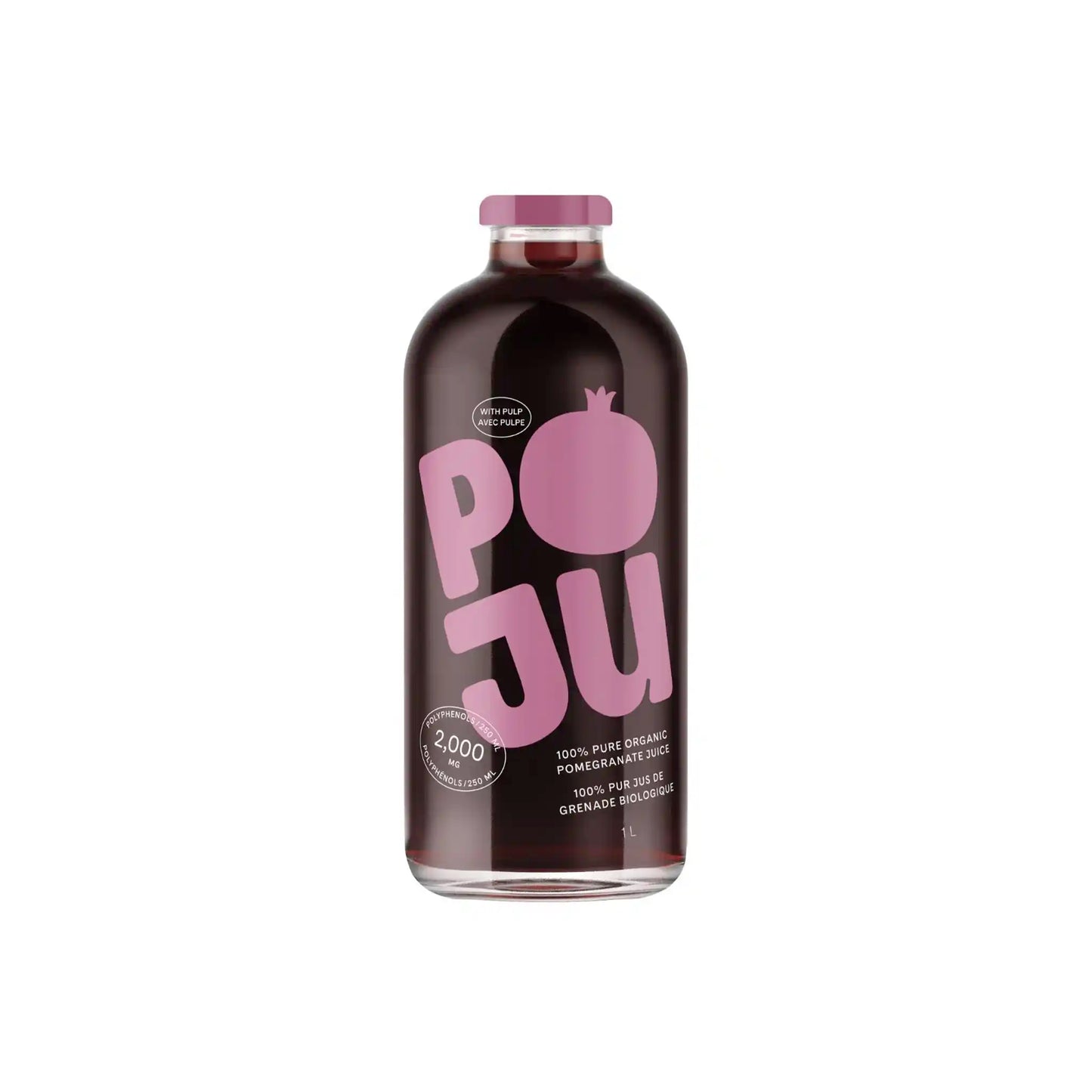POJU ORGANIC POMEGRANATE JUICE WITH PULP 1L