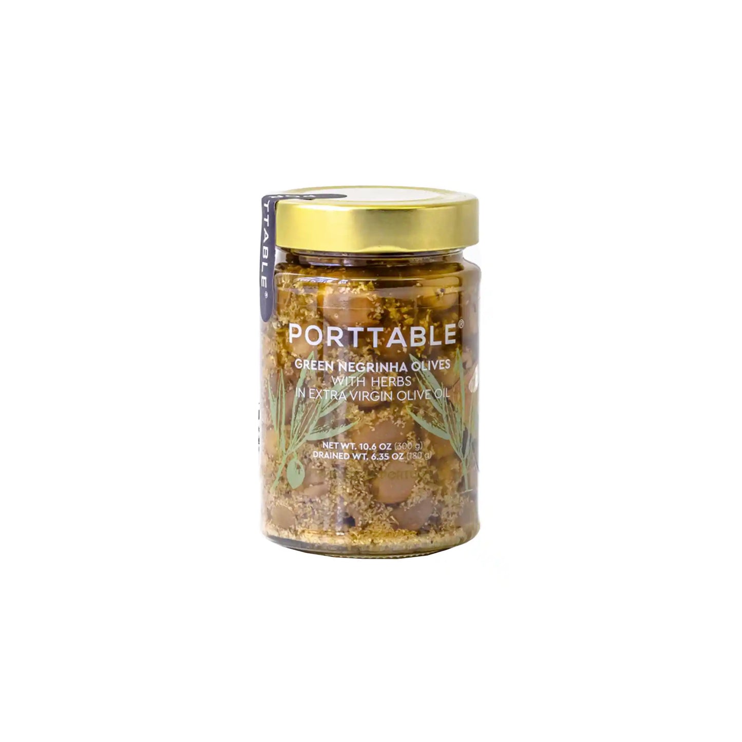 PORTTABLE NEGRINHA OLIVES WITH HERBS 300g