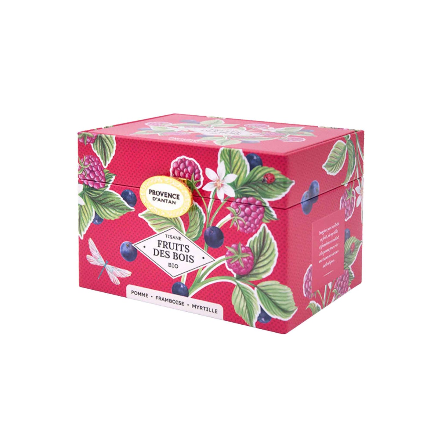 PROVENCE D'ANTAN FRUITS DES BOIS TISANE HERBAL TEA TIN 40g