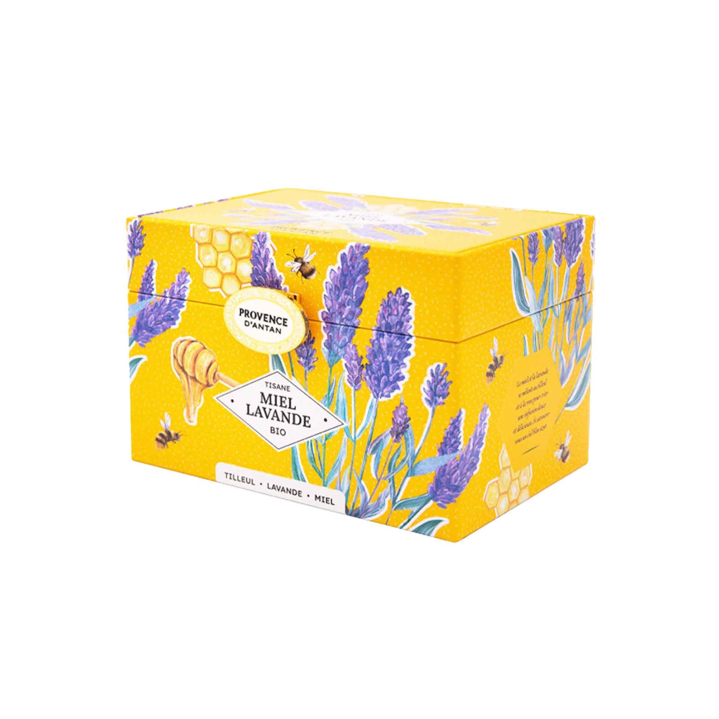 PROVENCE D'ANTAN HONEY LAVENDER TISANE HERBAL TEA TIN 36g