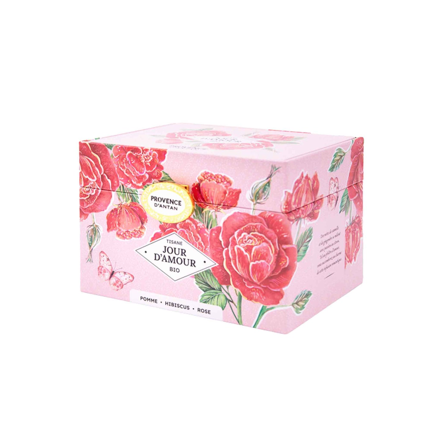 PROVENCE D'ANTAN JOUR D'AMOUR TISANE HERBAL TEA TIN 40g