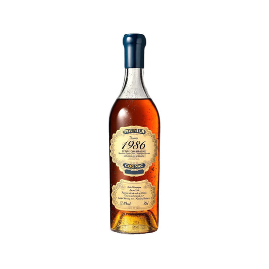 PRUNIER COGNAC PETITE CHAMPAGNE 1986 700ml