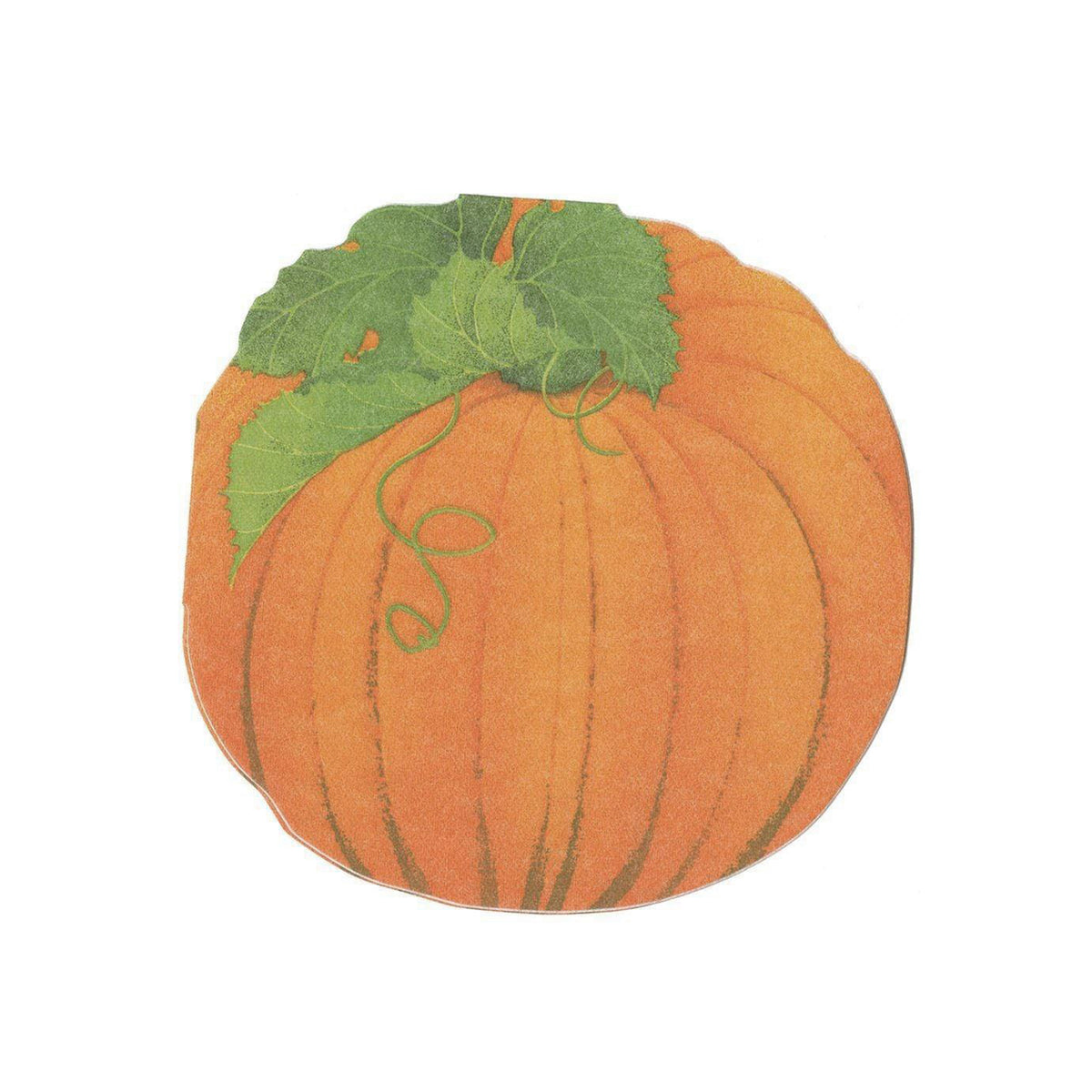 CASPARI DIE CUT PUMPKIN NAPKINS