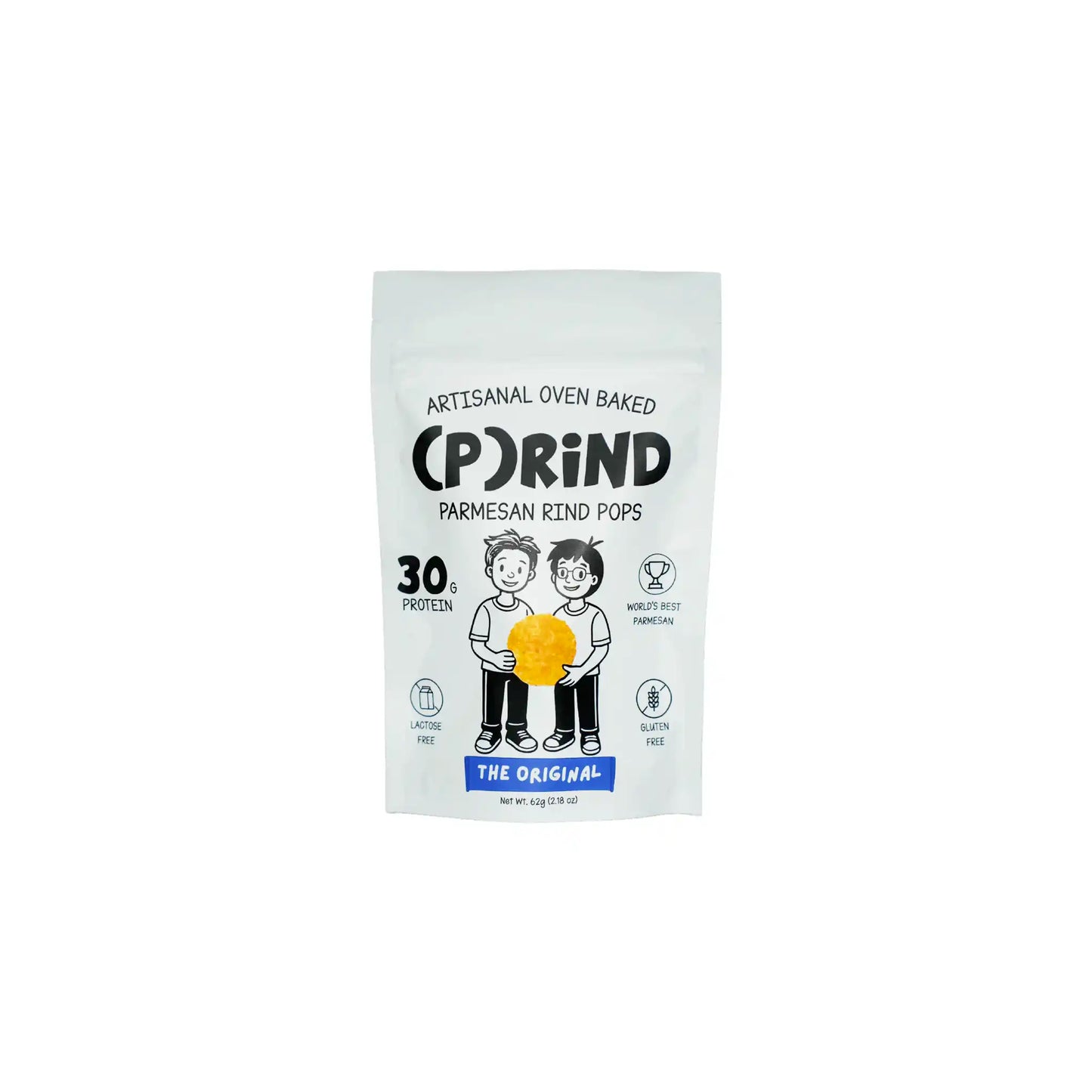 (P)RIND PARMESAN RIND POPS ORIGINAL 62g