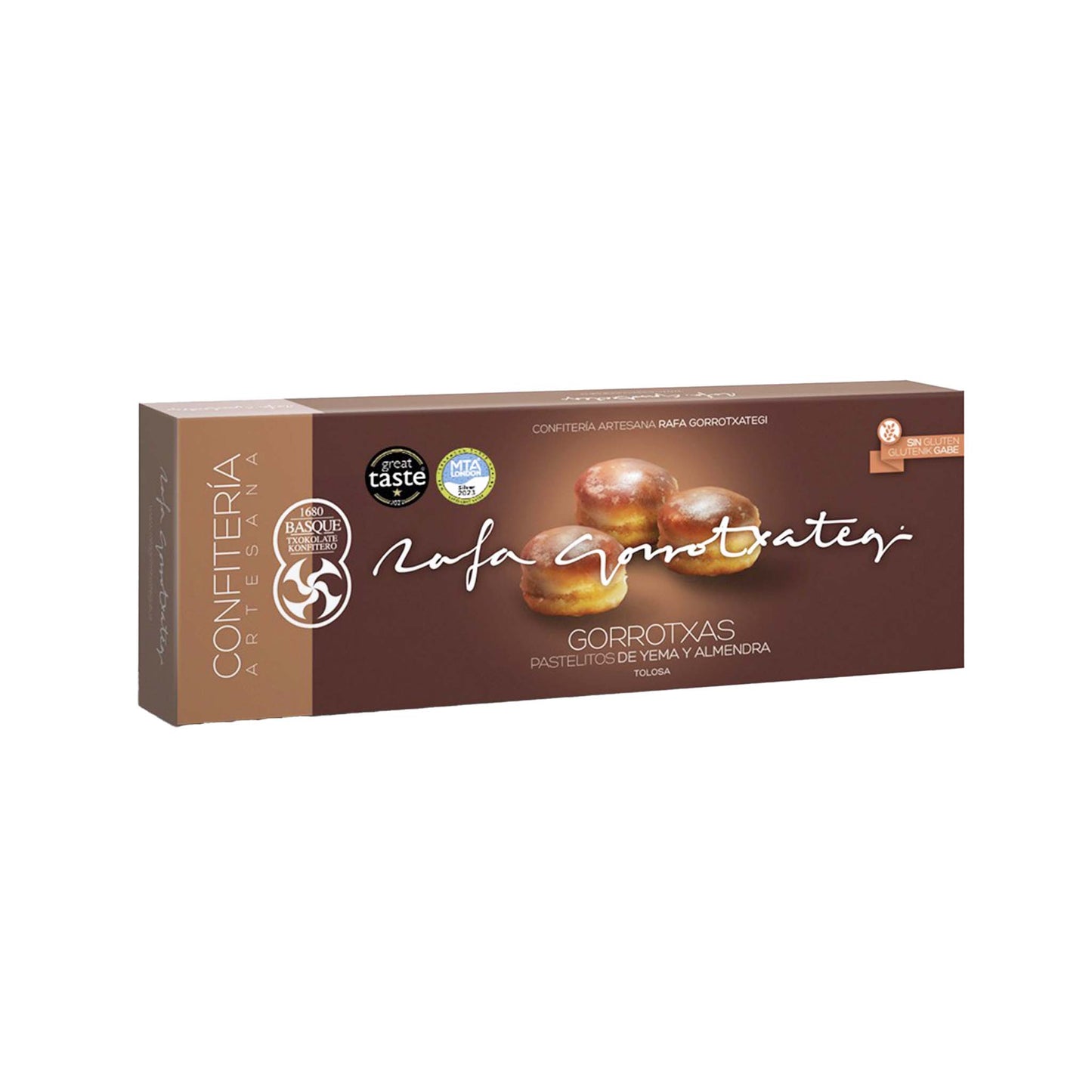 RAFA GORROTXATEGI BASQUE MACARONS WITH YOLK AND ALMOND 180g