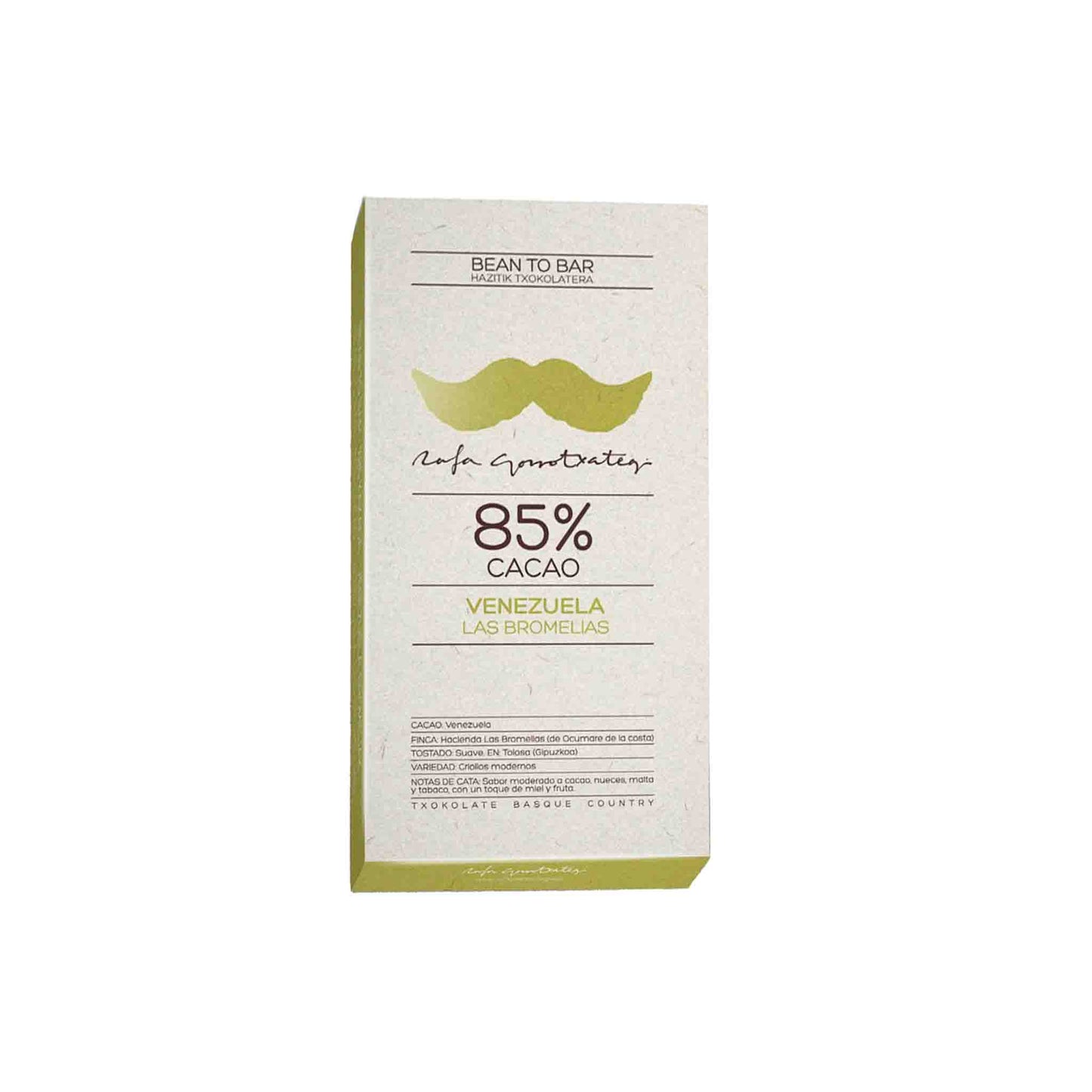 RAFA GORROTXATEGI BROMELIAS VENEZUELA 85% DARK CHOCOLATE 70g