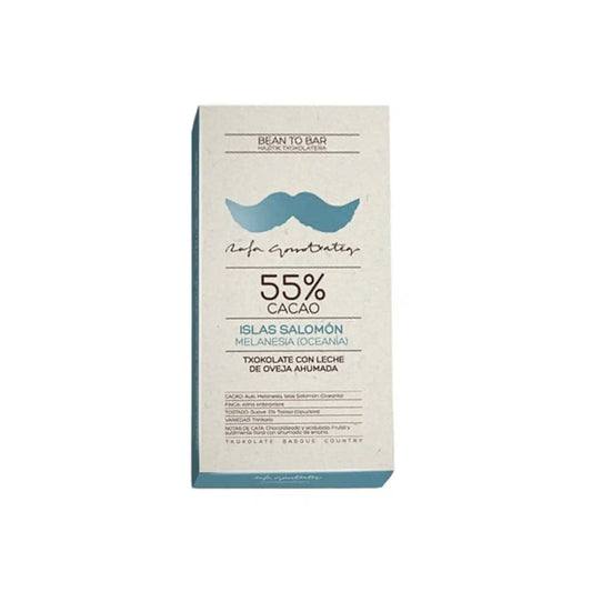 RAFA GORROTXATEGI ISLAS SALOMON MELANESIA 55% MILK CHOCOLATE 100g