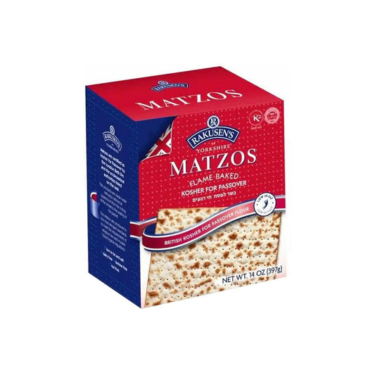 RAKUSEN'S OF YORKSHIRE KOSHER FOR PASSOVER MATZOS 300g