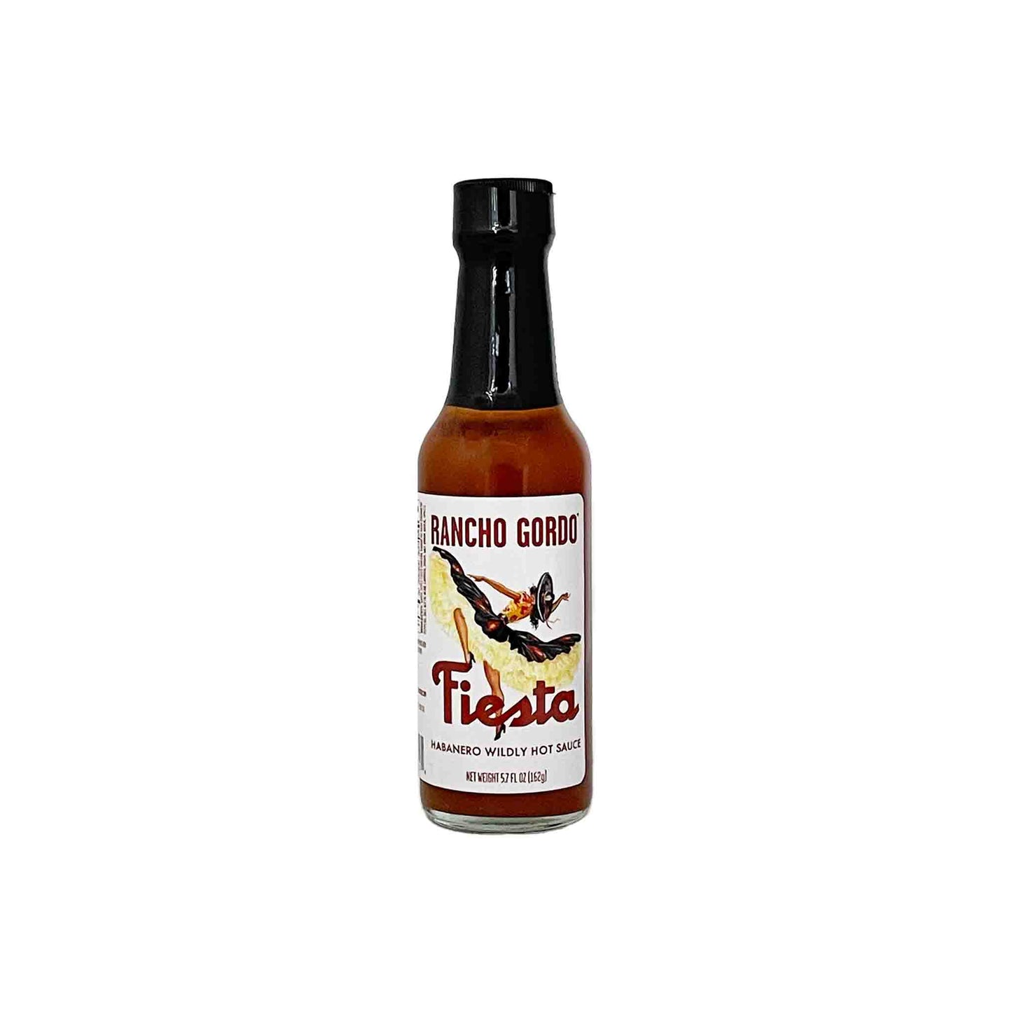 RANCHO GORDO FIESTA HABANERO WILDLY HOT SAUCE 162g