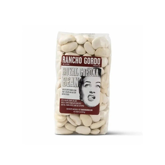 RANCHO GORDO CORONA BEANS 16oz
