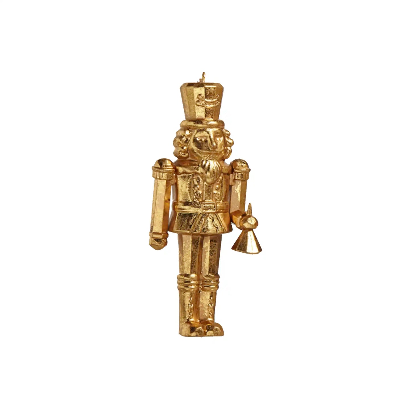 RAZ 5" GOLD NUTCRACKER ORNAMENT