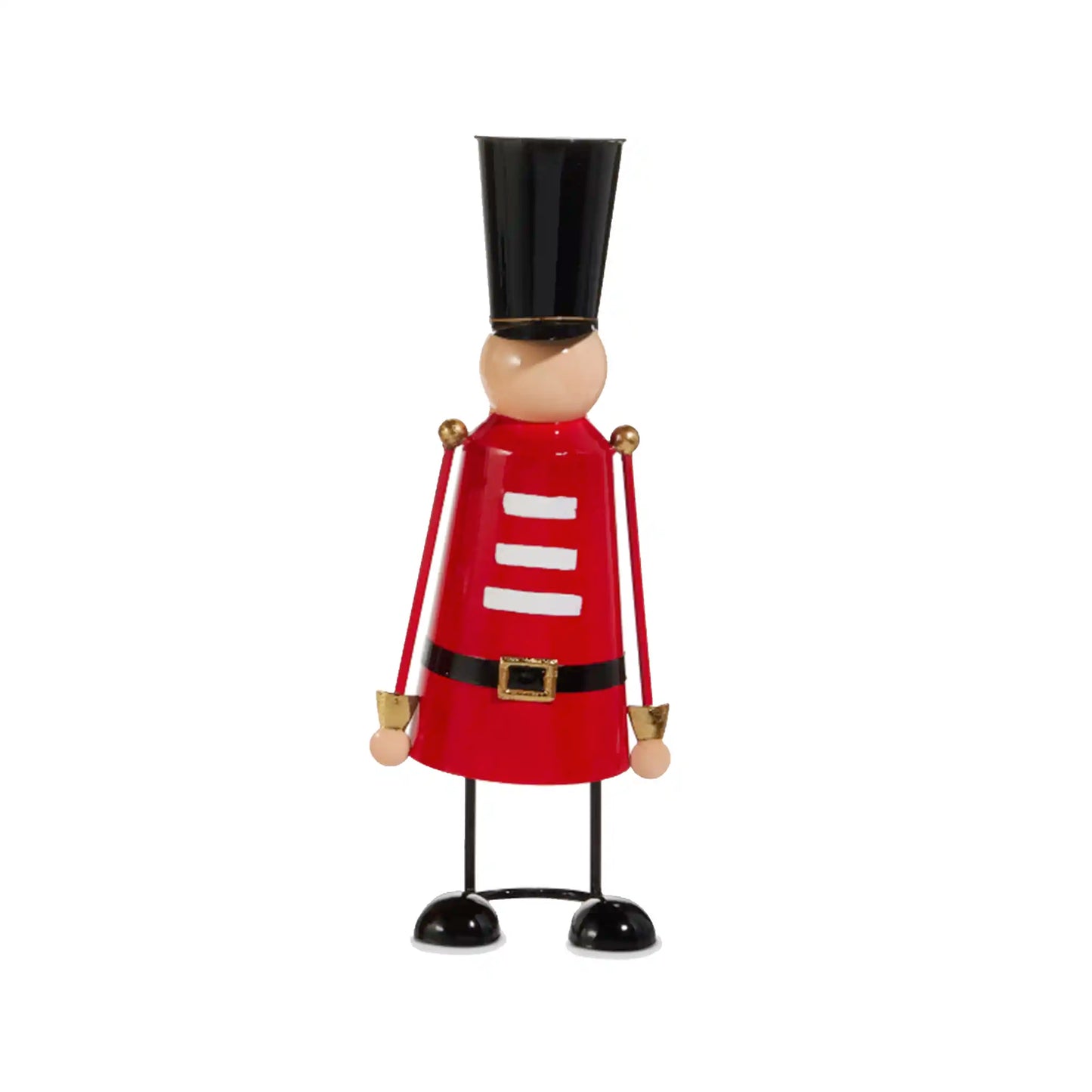 RAZ NUTCRACKER RED WHITE&BLACK LARGE