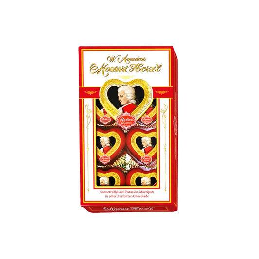 REBER MOZART CHOCOLATE HEARTS 2.8oz