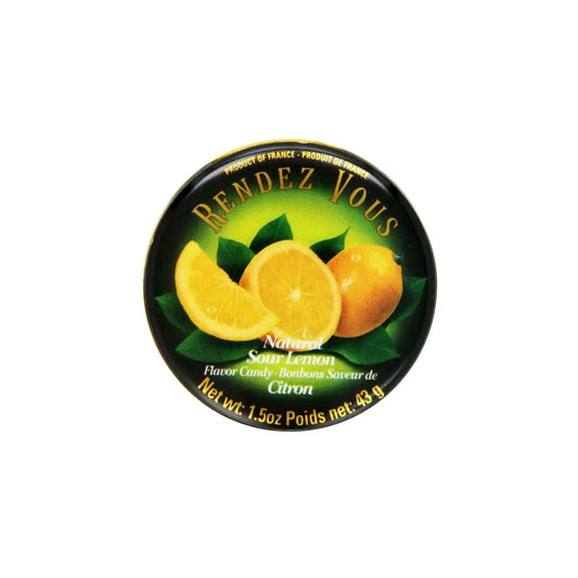 RENDEZ VOUS SOUR LEMON PASTILLES 43g