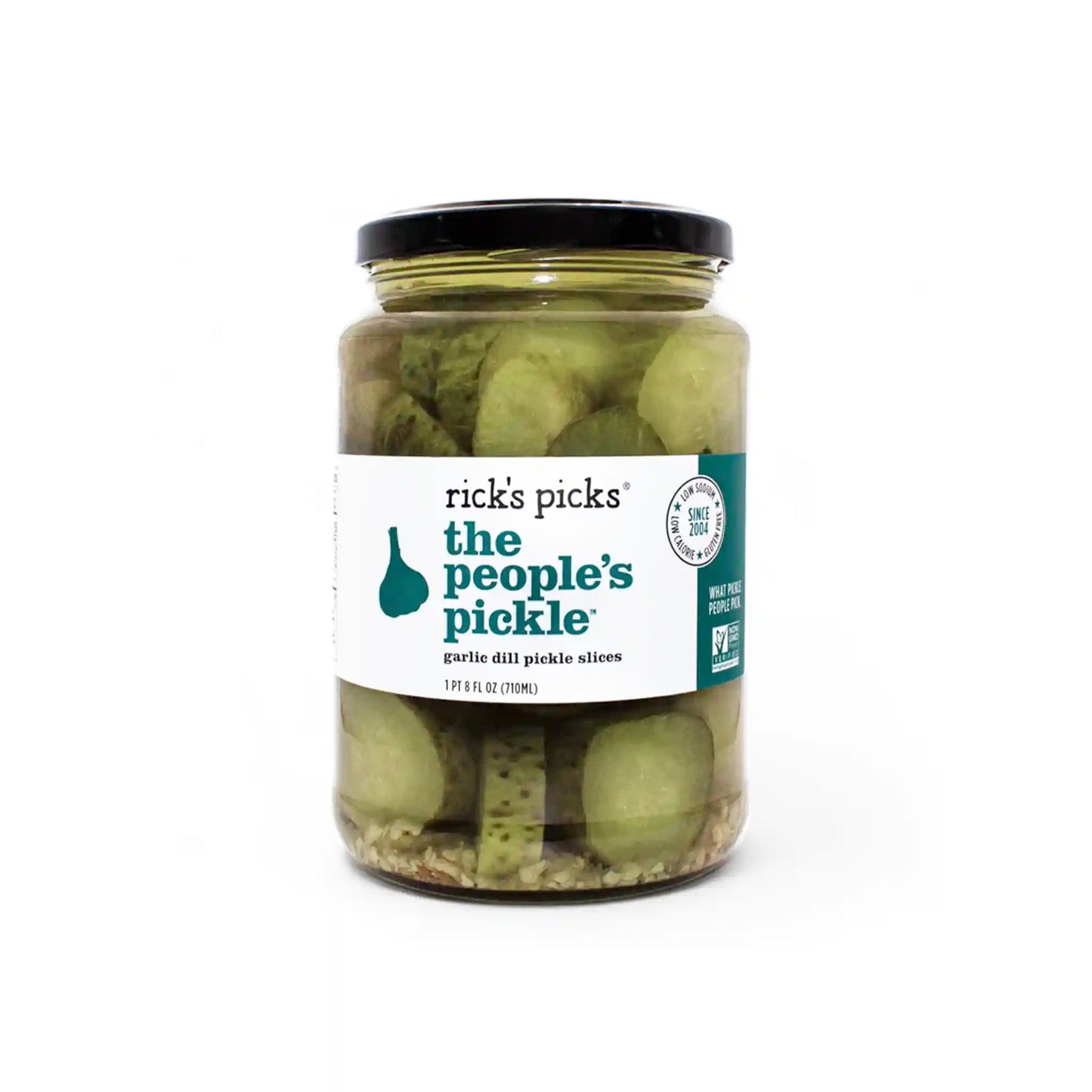 RICKS PICKS GARLIC DILL PICKLE SLICES 710ml
