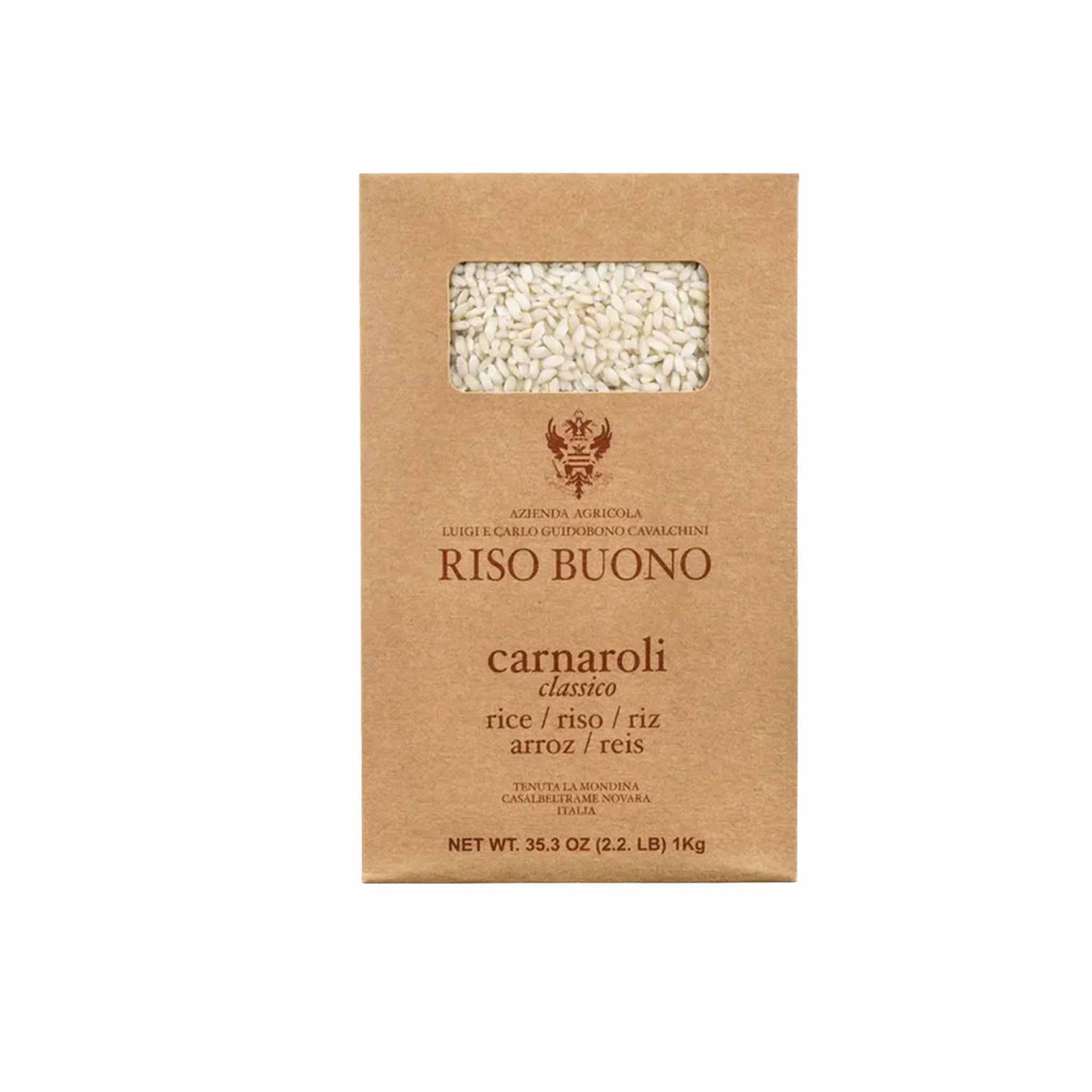 RISO BUONO CLASSIC CARNAROLI RICE 2.09lb