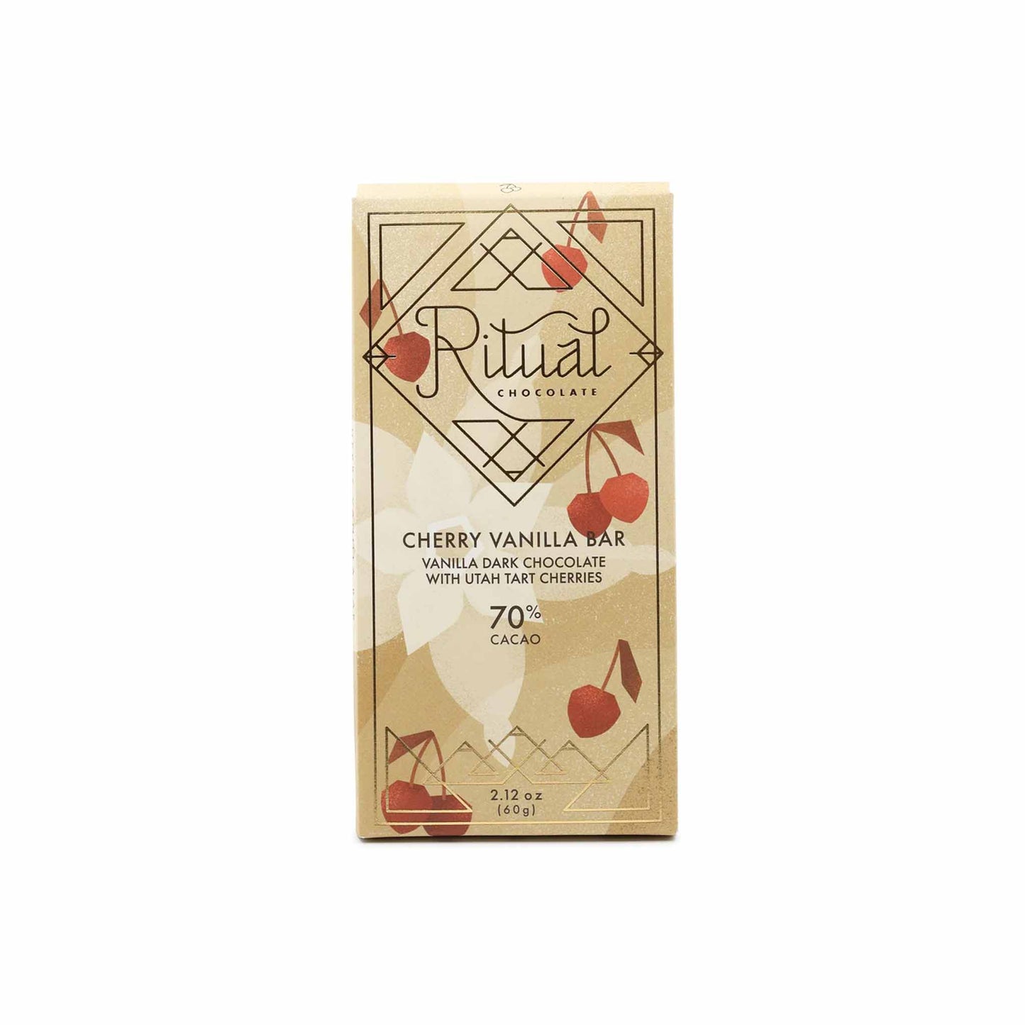 RITUAL CHERRY VANILLA 70% DARK CHOCOLATE 60g