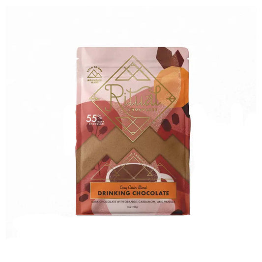 RITUAL COZY CABIN BLEND DRINKING CHOCOLATE 55% DARK 8oz