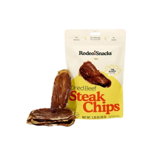 RODEO SNACKS STEAK CHIPS 35g