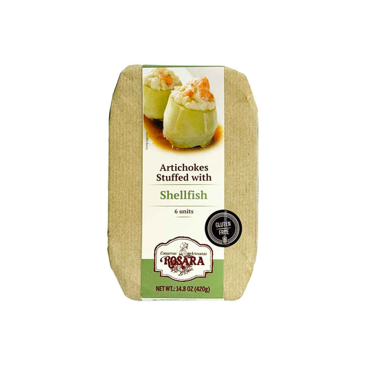 ROSARA GLUTEN FREE ARTICHOKES STUFFED WITH SHELLFISH 420g
