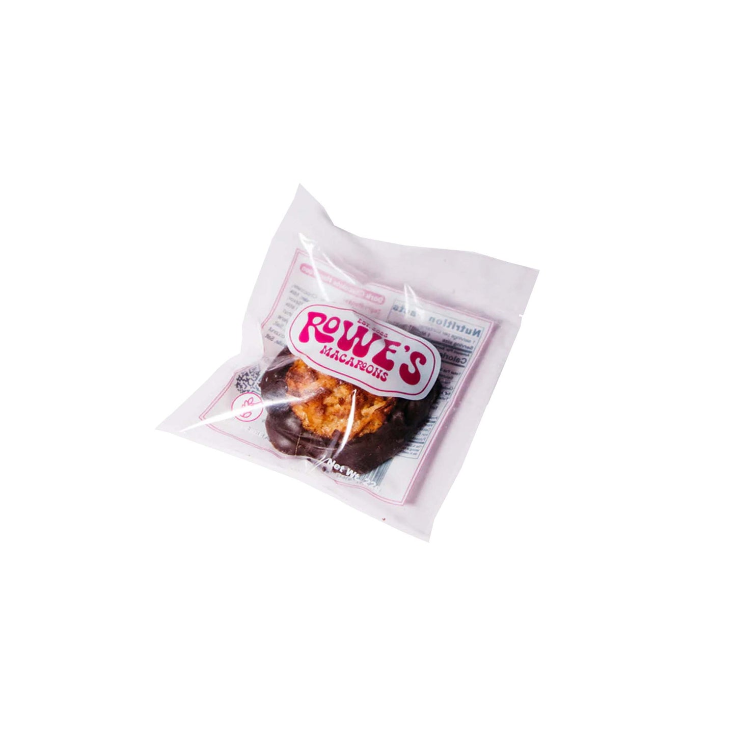 ROWE'S DARK CHOCOLATE MACAROON 22g