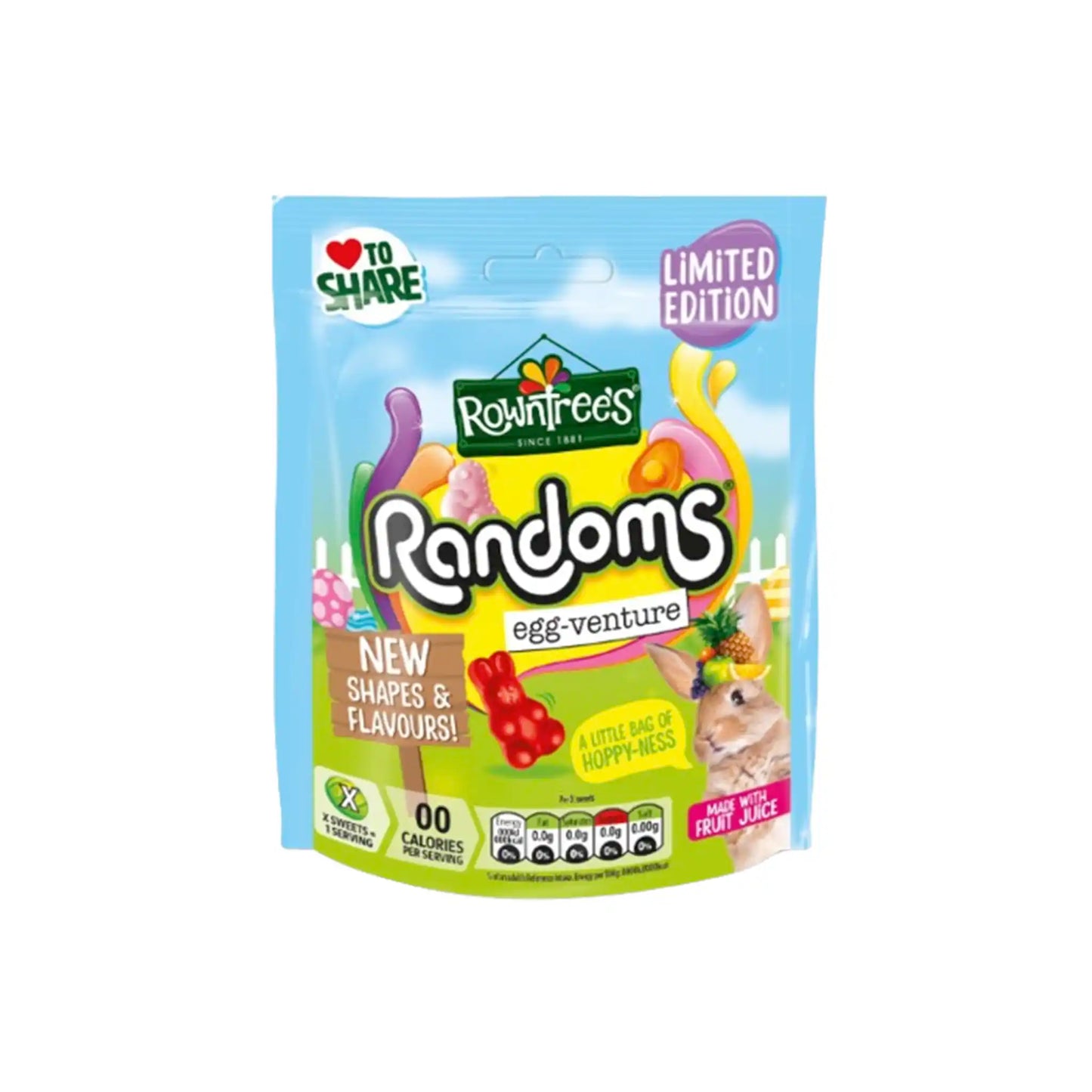 ROWNTREE RANDOMS SPRING MIX 130g