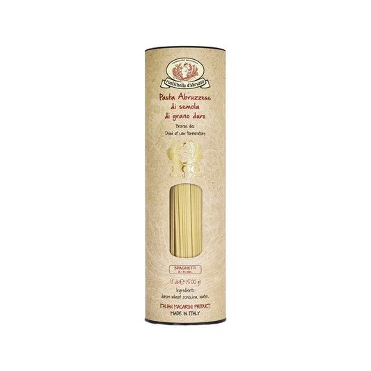 RUSTICHELLA D'ABRUZZO SPAGHETTI 100 ANNI DI PASTA TUBE 500g