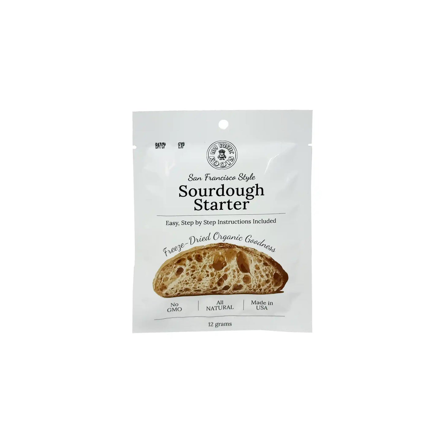 RUSTIC ROOTS ORIGINAL SOURDOUGH STARTER 12g
