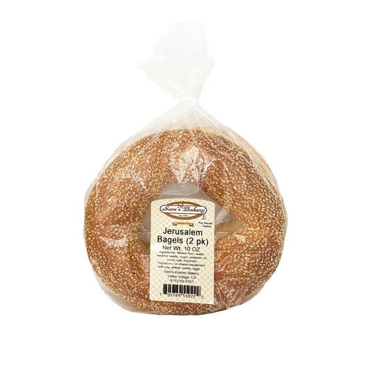 SAM'S BAKERY KOSHER JERUSALEM BAGELS 10oz