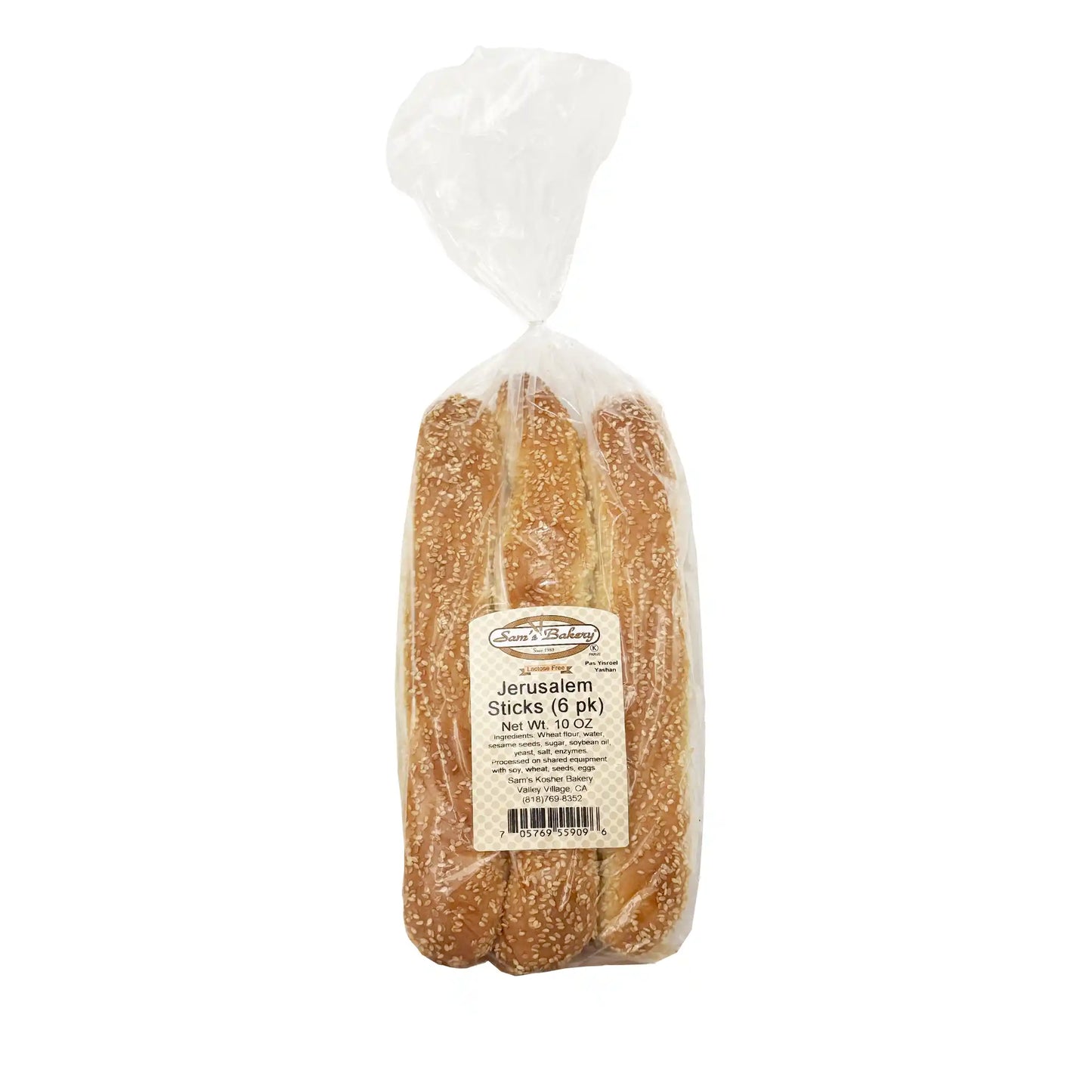 SAM'S BAKERY KOSHER JERUSALEM STICKS 10oz