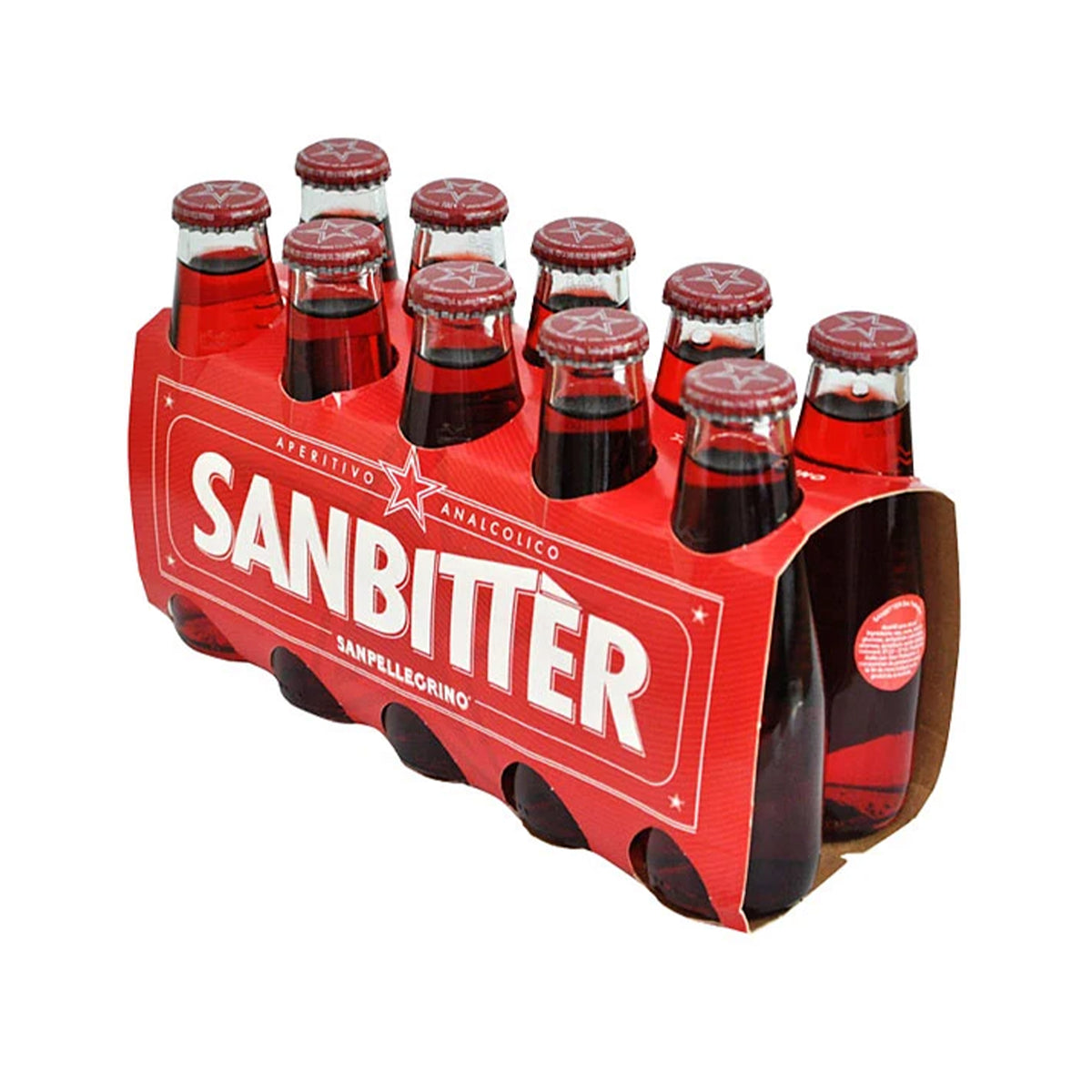 SANBITTER NON-ALCOHOLIC RED SPRITZ 100ML 10 PACK