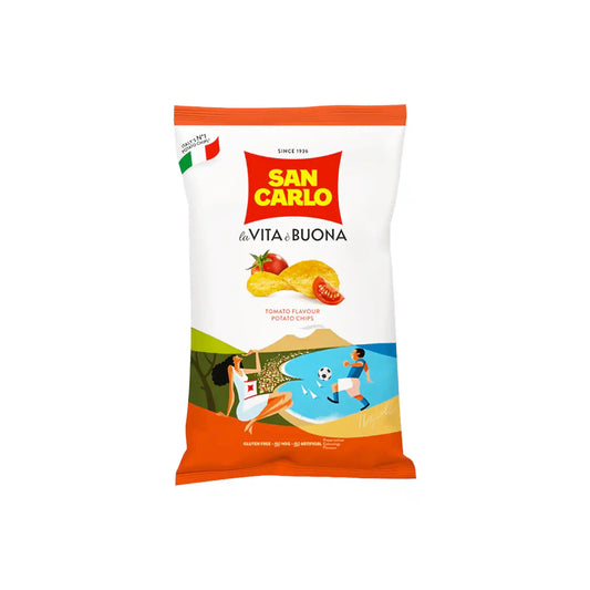 SAN CARLO TOMATO POTATO CHIPS 50g