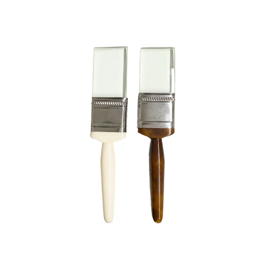 SANOMA BONE PAINT BRUSH SHAPED MINI MAGNIFIER ASSORTED