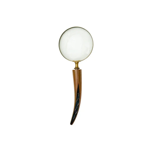 SANOMA INLAID HORN MAGNIFIER