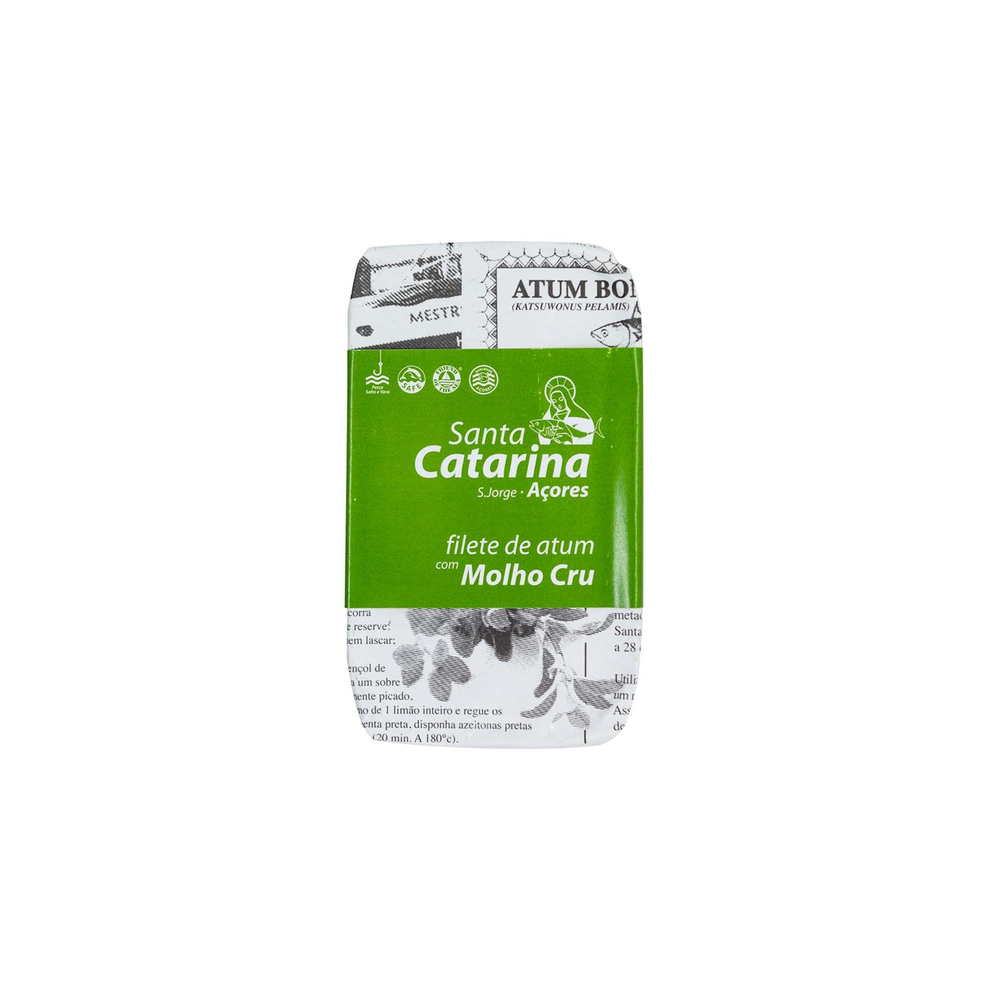 SANTA CATARINA TUNA FILLETS IN MOLHO CRU 120g