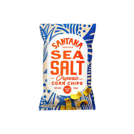 SANTANA SNACKS GLUTEN FREE ORGANIC CORN CHIPS 5oz