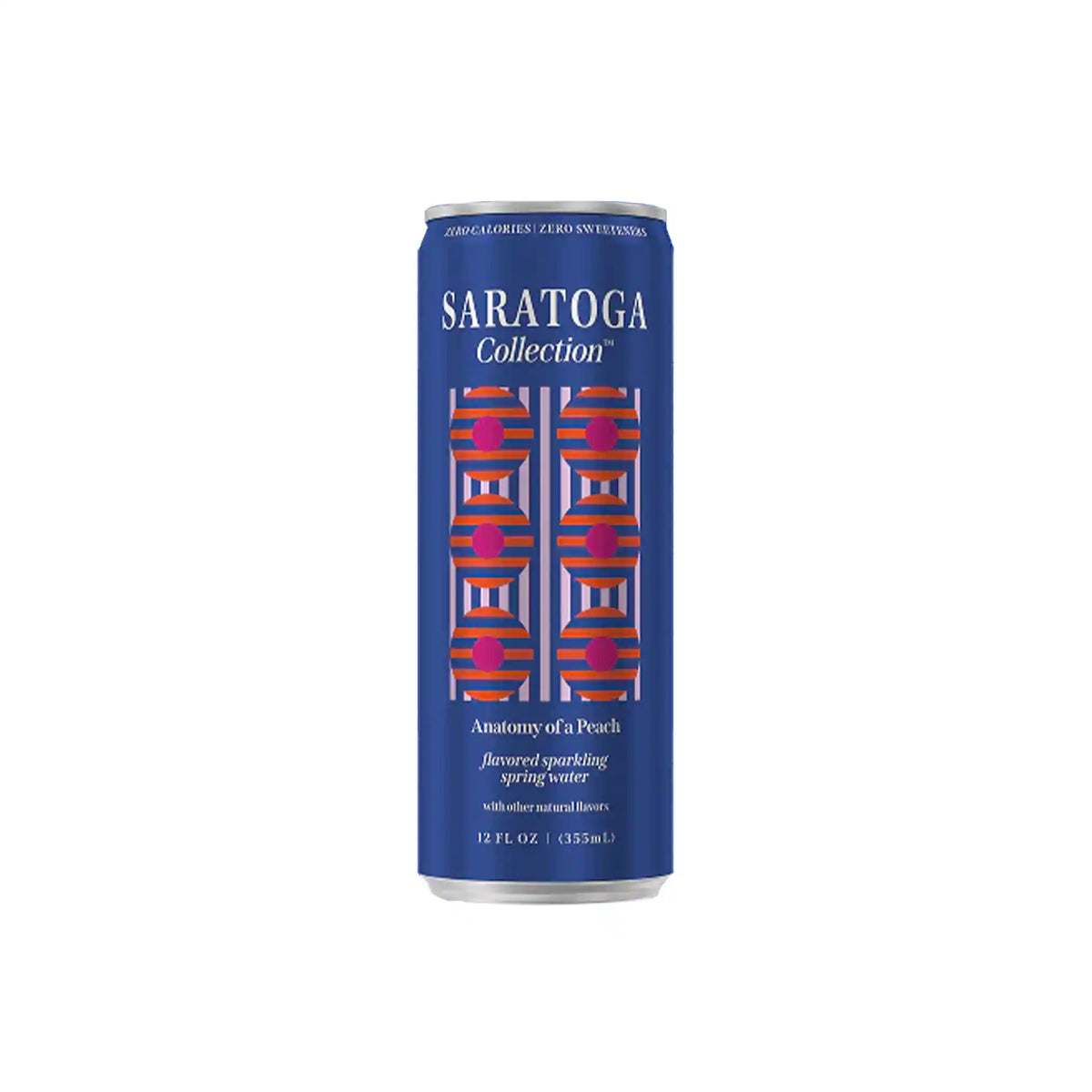 SARATOGA OLLECTION ANATOMY OF A PEACH SPARKLING WATER 335ml