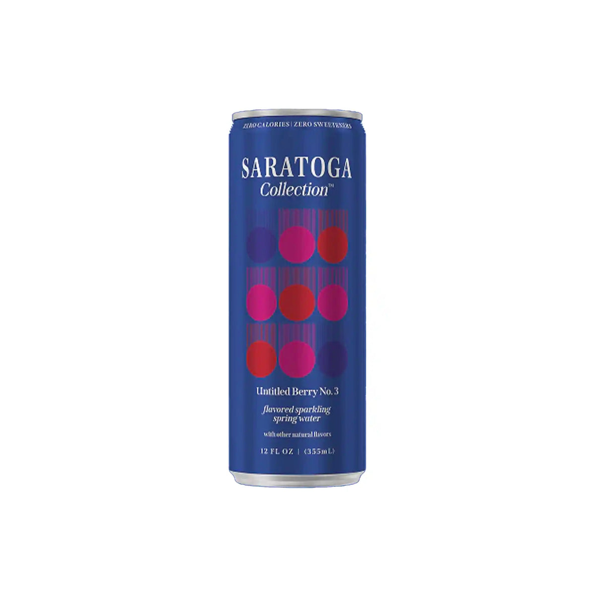 SARATOGA COLLECTION UNTITLED BERRY NO. 3 SPARKLING WATER 335ml