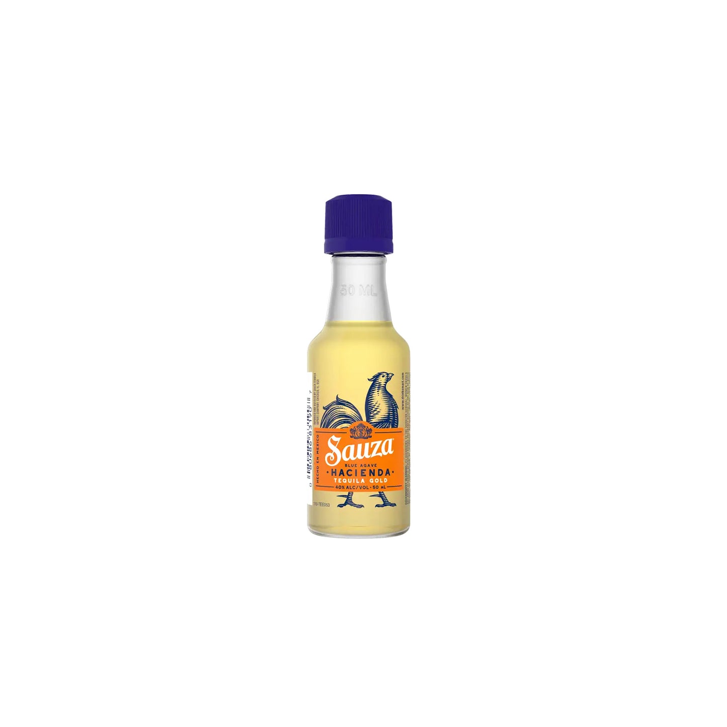 SAUZA HACIENDA TEQUILA GOLD MINIATURE 50ml