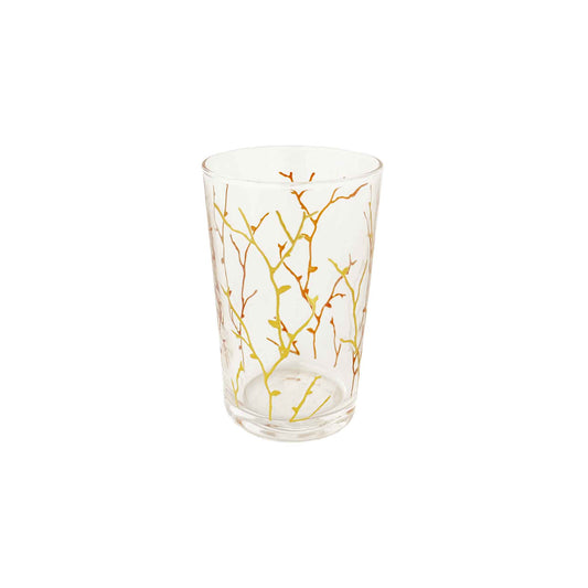 SCENTS & FEEL GOLD CORAL TEA GLASS